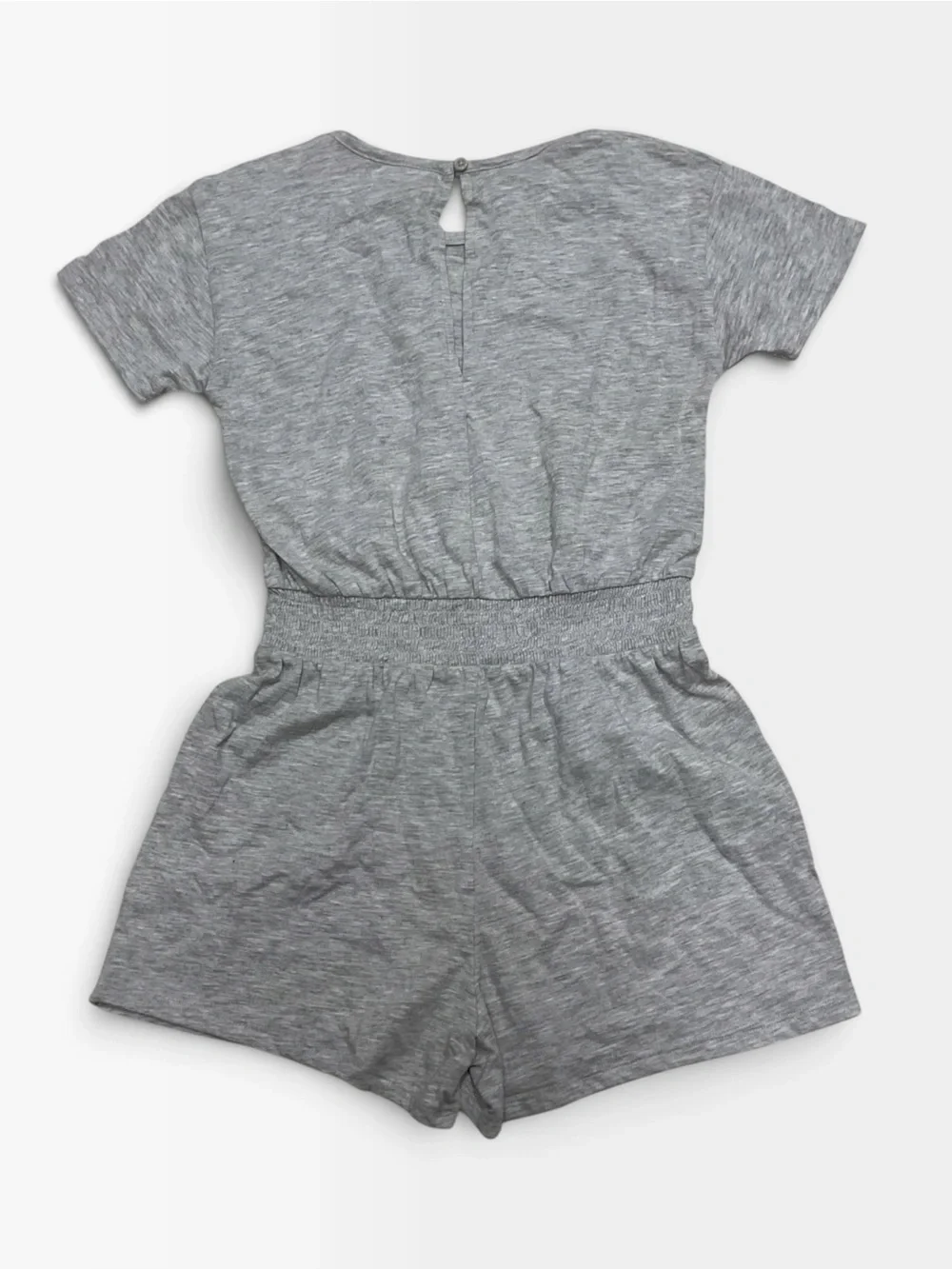 Brand New-Girls Harper Canyon grey knit romper